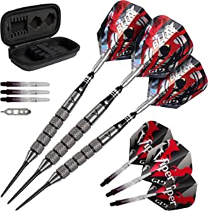 Comment choisir les meilleurs fléchettes pour vos cibles? 3 Viper Blitz 95% tungstène Fléchettes à Pointe en Acier avec Stockage/étui de Transport