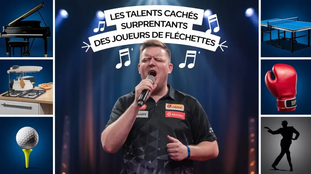 Les talents cachés surprenants des joueurs de fléchettes