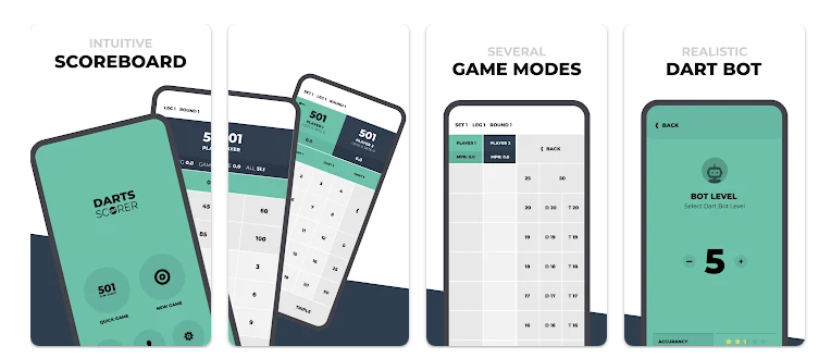 Les 5 Meilleures Applications de Score Fléchettes en 2026